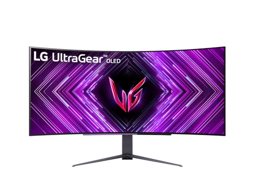 LG Ultragear™ 45GS96QB-B Ecran PC Gaming 45 - Dalle OLED résolution QHD, (3440x1440), 0.03 ms GtG 240Hz, DisplayHDR™ True Black 400, DCI-P3 98.5 , AMD FreeSync Premium Pro, NVIDIA G-Sync, curvé