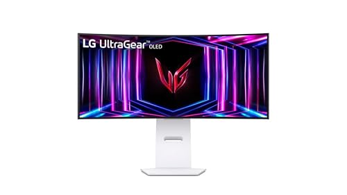 LG Ultragear™ 34GS95QE-W.AEU Ecran PC Gaming 34 - Dalle OLED résolution QHD (3440x1440), 0.03 ms GtG 240Hz, DisplayHDR™ TrueBlack 400, DCI-P3 98.5 (CIE1976), AMD FreeSync Premium Pro, NVIDIA G-Sync