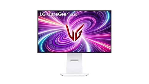 LG Ultragear™ OLED 32GS95UV-W Ecran PC Gaming 32 - Dalle OLED résolution 4K (3840x2160), 0.03 ms GtG 240Hz, DisplayHDR™ TrueBlack 400, DCI-P3 98.5 (CIE1976), AMD FreeSync Premium Pro, NVIDIA G-Sync