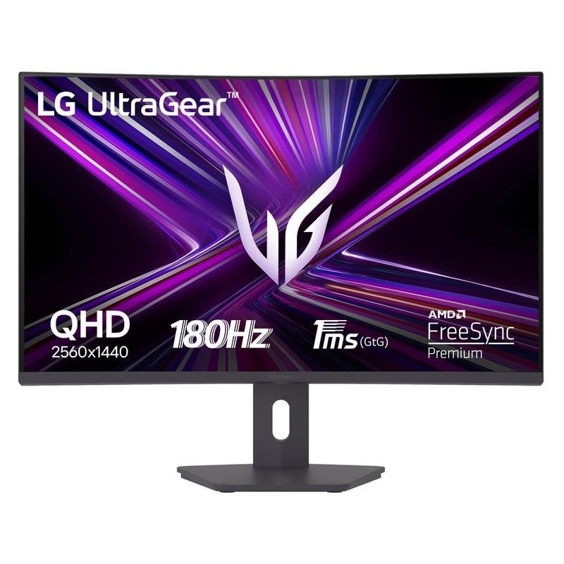 LG Écran PC LG 32G600A-B 32 Quad HD 180Hz VA Courbé FreeSync Premium HDR10 1ms