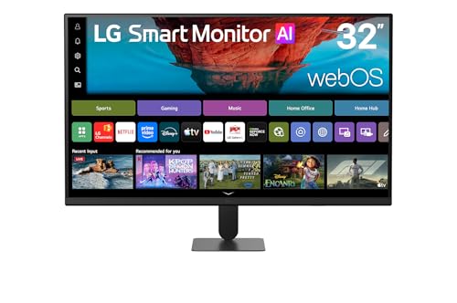 LG 31.5 LED - Smart Monitor 32U701SB-B