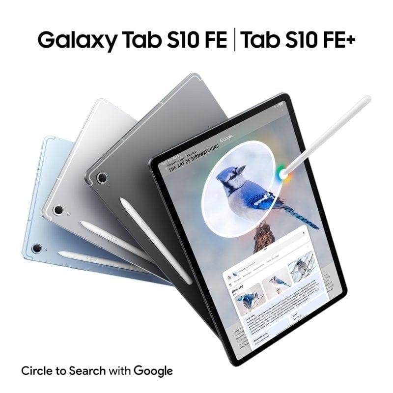 Samsung Tablette Samsung Galaxy Tab S10 FE 5G 10,9 12 Go Grey Pen Stylet 256 Go Étanche