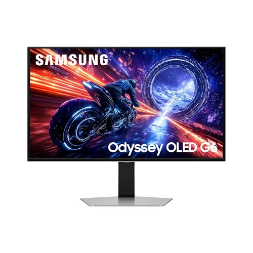 Samsung Écran Gaming Odyssey OLED G60SF 27 , 500Hz, Dalle OLED, QHD (2560 x 1440), 0.03ms, 1 000 000 1, Inclinable, Orientable, Pivotable, HDMI (2.0), Display Port (1.4), USB (3.0), LS27FG604SUXEN