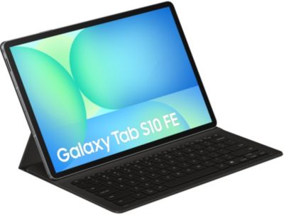 Tablette Android SAMSUNG Pack Galaxy Tab S10 FE 128Go avec Galaxy IA BookCover Keyboard Slim S Pen inclus