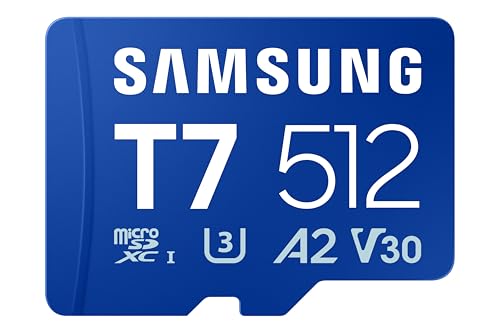 Samsung Carte microSDXC Samsung MB-MB512T WW 512GB UHS-I 170MB s Classe 10 A2