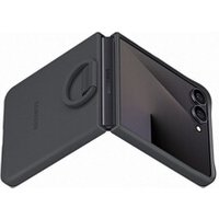 en silicone avec anneau selfie Black pour Galaxy Z Flip 7