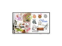 Samsung Pizarra Interactiva Samsung WM75FX 75 4K Ultra HD Tactile WiFi Bluetooth