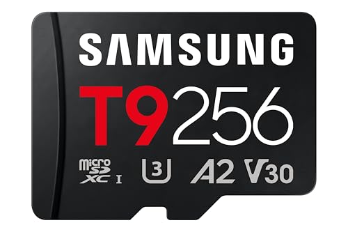 Samsung Carte mémoire Samsung MB-MH256T WW 256 Go MicroSDXC UHS-I U3 V30 A2
