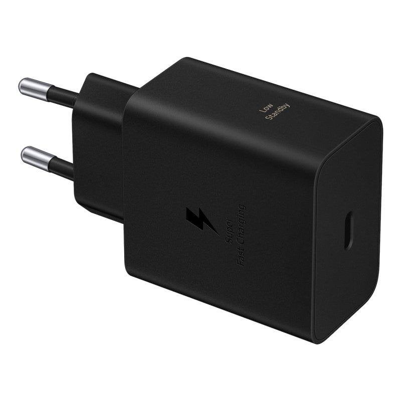 Samsung Chargeur Samsung EP-T6010NBEGWW 60W USB-C Black Charge Rapide Universelle