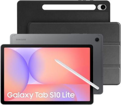 Tablette Android SAMSUNG Pack Galaxy Tab S10 Lite 10.9 avec Galaxy IA BookCover