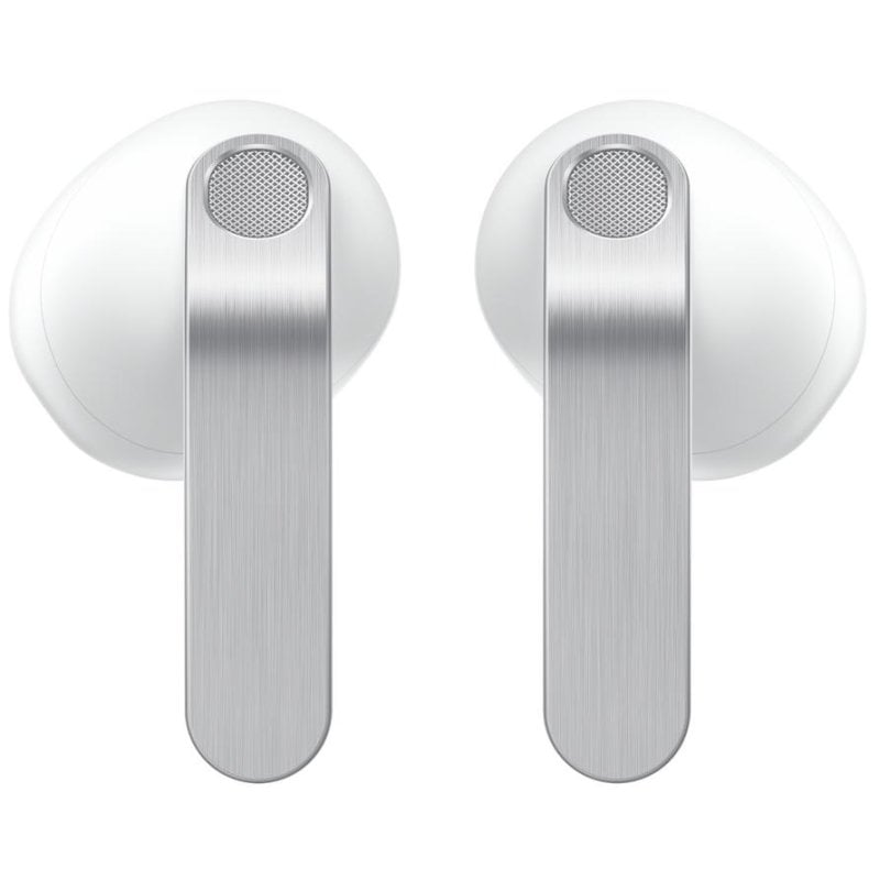 Samsung Auriculaires Samsung Galaxy Buds4 sans fil Bluetooth avec Réduction Active du Bruit, Microphone et Audio 360°, White