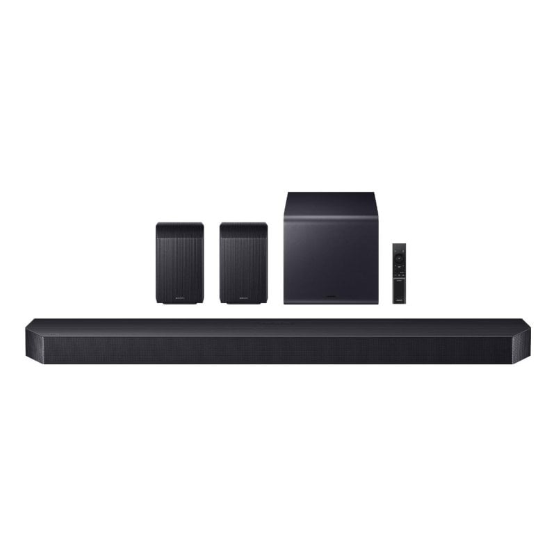 Samsung Barra de Sonido Samsung Q990H 11.1.4 756W Bluetooth WiFi Dolby Atmos Noire