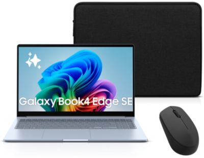 Ordinateur Portable SAMSUNG Galaxy Book 4 Edge Se 15.6 156 Snapdragon X 16 Go Ram Lpddr5x Ssd 256 Go (Souris Incluse)
