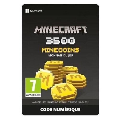 Minecraft Pack de 3500 Minecoins - Code de Telechargement
