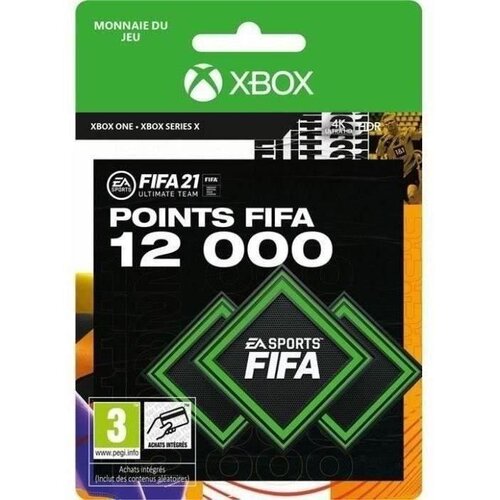 DLC 12000 Points FIFA pour FIFA 21 Ultimate Team - Code de Telechargement