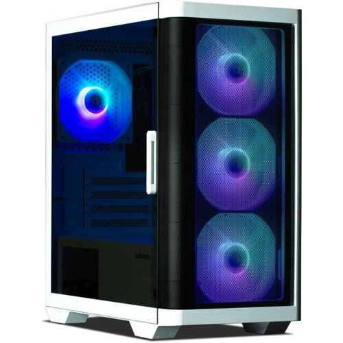 Boitier PC sans - ZALMAN M4 ARGB (White) - Moyen tour - Format M-ATX