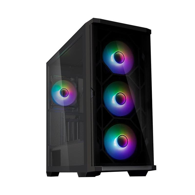 Zalman Carcasse Zalman Z10 DUO Black ATX Verre Trempé
