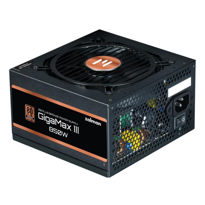 Zalman Fonte d'Alimentation ZALMAN 850W Certification 80 Plus Bronze Modulaire