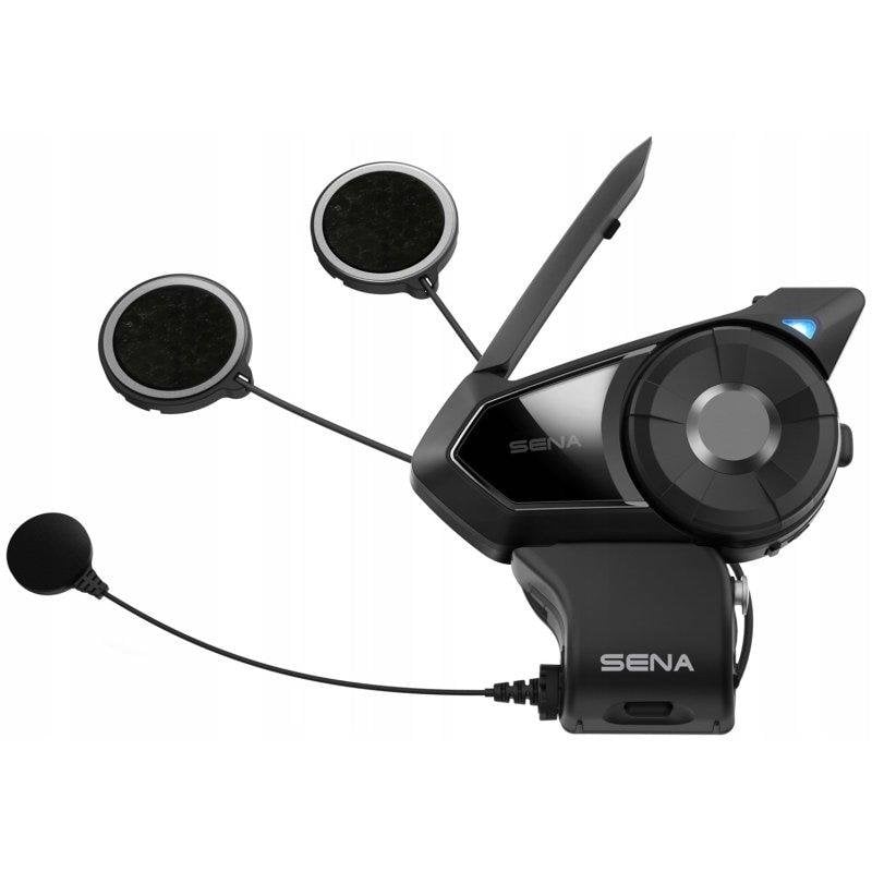 Arsenal Intercom Arsenal 30k sans fil Bluetooth avec réduction de bruit pour moto, Black