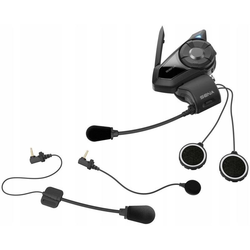 Arsenal Casque Interphone Moto Sena 30k Evo Duo sans fil Bluetooth Réduction de bruit Black