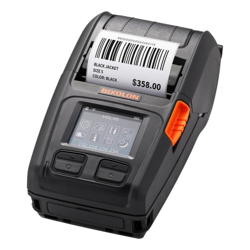 bixolon Imprimante thermique portable Wi-Fi Bluetooth BIXOLON XM7-20 avec LCD