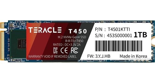 Teracle 1 To Gen4 M 2 NVMe T4501KTTI T450
