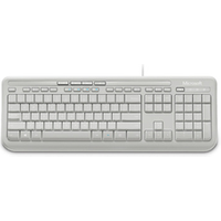 Microsoft Wired Keyboard 600 Clavier USB White
