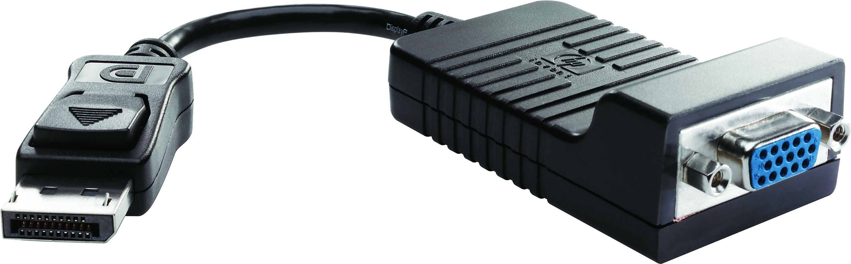 HP Adaptateur Vidéo HP DisplayPort vers VGA Black