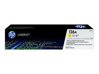 HP 126A - Yellow - original - LaserJet - cartouche de toner ( CE312A )