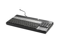 HP POS Keyboard with Magnetic Stripe Reader - clavier - QWERTY - Anglais - carbonite Peripherique d'entree