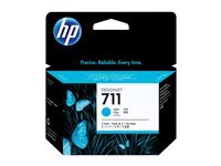 HP 711 - pack de 3 - cyan - original - DesignJet - cartouche d'encre