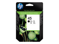 HP 45 Cartouche d'Encre Noire Originale Haute Capacité