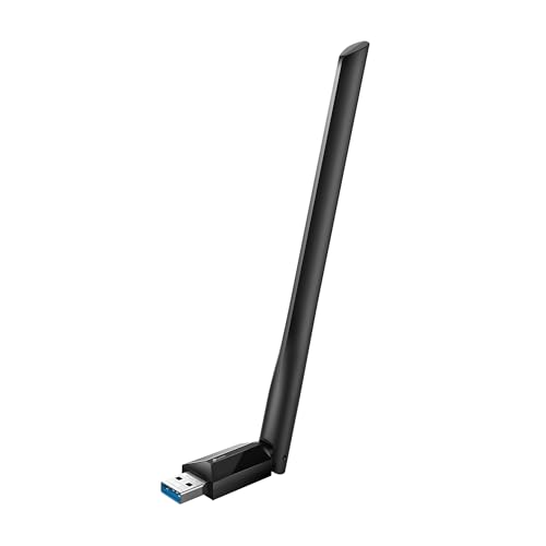 TP-Link Archer TX35U Plus Clé USB WiFi 6 AX1800 Double Bande, Adaptateur Wi-FI USB 3.0 avec Antennes Haute Performance, MU-MIMO, WPA3, Compatible PC Windows 11 10