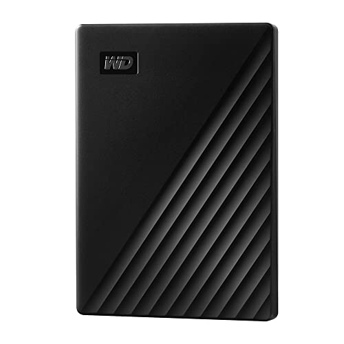 WD 2To My Passport Disque Dur Externe Portable, Parfait pour sauvegarde et stockage, Sauvegarde et protection par mot de passe, compatibilité avec PC, Xbox et PS4,