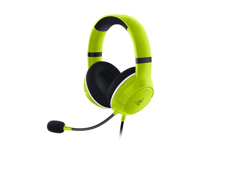 Razer Kaira X - Casque Gaming Filaire pour Xbox Series X|S (Haut-parleurs TriForce de 50mm, Microphone Cardioïde HyperClear, Commandes intégrées, Compatibilité Multiplateforme) Chaux