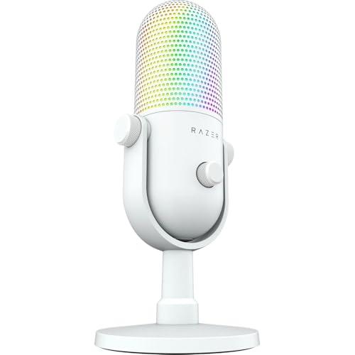 Razer Seiren V3 Chroma 32-Bit DSP - White