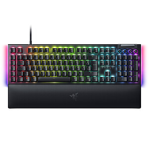 Razer BlackWidow V4 switches Razer Green
