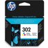 HP 302 (F6U65AE) - Cyan Magenta et Yellow