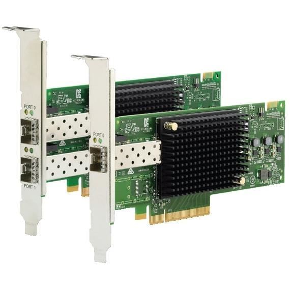 LENOVO Adaptateur de Bus Hote Fibre Channel Carte enfichable PCI Express 3 0 x8 2 x Total Fibre Channel Ports SFP 16
