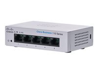 Cisco Small Business Cisco Business 110 Series 110-5T-D - commutateur - 5 ports - non gere - Montable sur rack