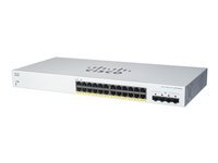 Cisco Small Business Cisco Business 220 Series CBS220-24T-4G - commutateur - 28 ports - intelligent - Montable sur rack