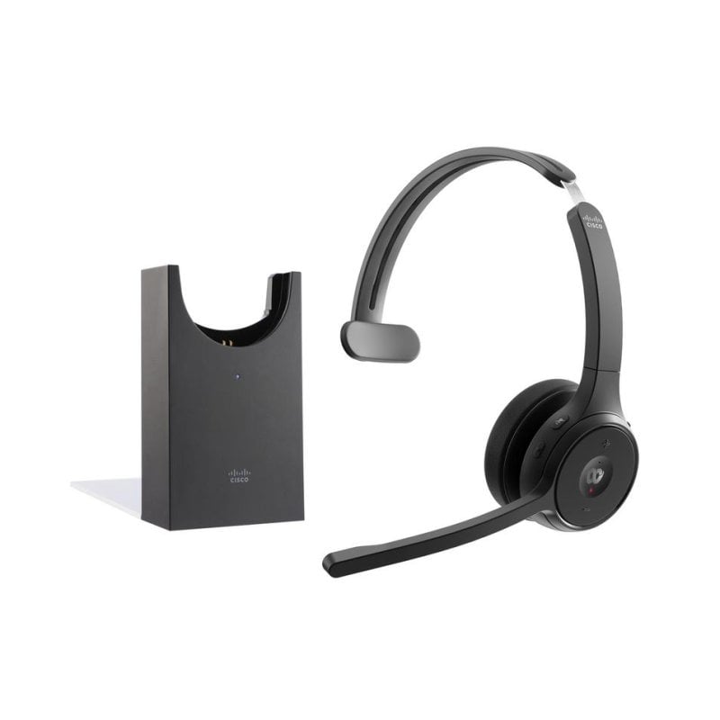Cisco Auriculares Cisco HS-WL-721-BUNAS-C sans fil Bluetooth avec réduction de bruit et micro Black