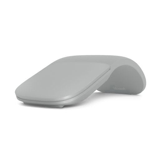 MICROSOFT Souris Surface Arc Mouse Optique 2 boutons Sans fil Bluetooth 4 0 Grey clair
