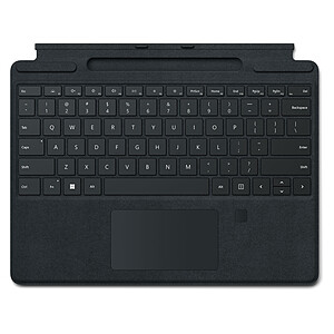 Microsoft Surface Pro Signature Keyboard avec lecteur d empreinte digitale 8XG 00004

