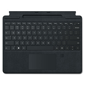 Microsoft Surface Pro Signature Keyboard avec lecteur d empreinte digitale 8XG 00004