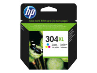 HP 304XL (N9K07AE) - Cyan Magenta et Yellow