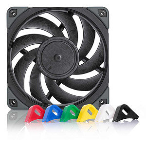 Noctua NF-A12x25 PWM chromax.black.swap ( 5 de rA©duction avec le code promo VAULT )