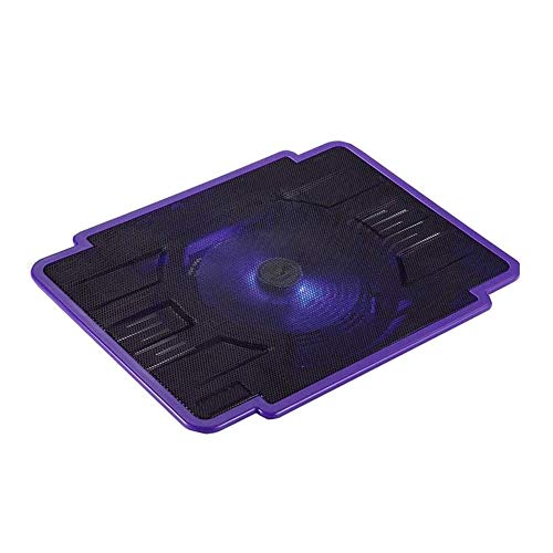14 inch Gaming Laptop Cooler Cooling Pad 1 Quiet Fans and LCD Screen Laptop Stand USB Cooling Pad