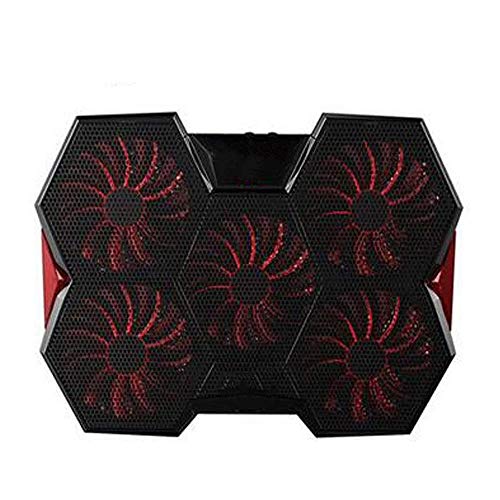 Laptop Cooling Pad Laptop Cooler Cooling Pad Stand for Up to 17-inch Laptop 5 Fans