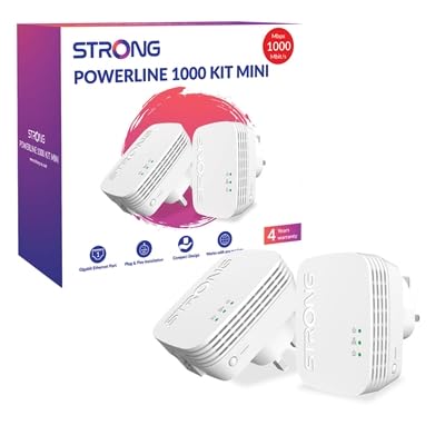STRONG Kit de démarrage Adaptateur CPL AV1000 Mini